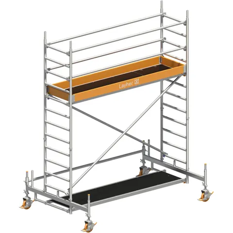 Layher Rollgerüst Uni Standard P2 4,35m AH – Bild 1
