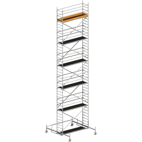 Layher Rollgerüst Uni Standard P2 12,38m AH – Bild 1