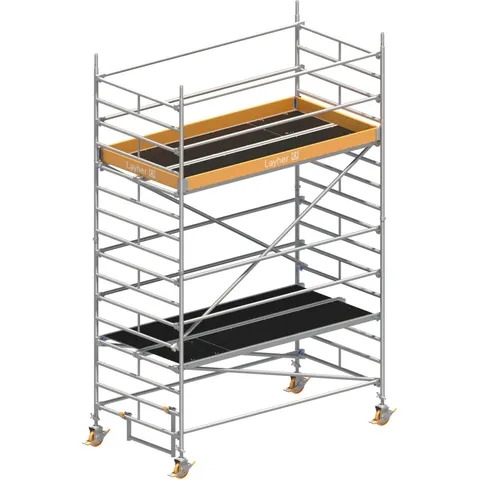 Layher Rollgerüst Uni Breit P2 5,20m AH – Bild 1