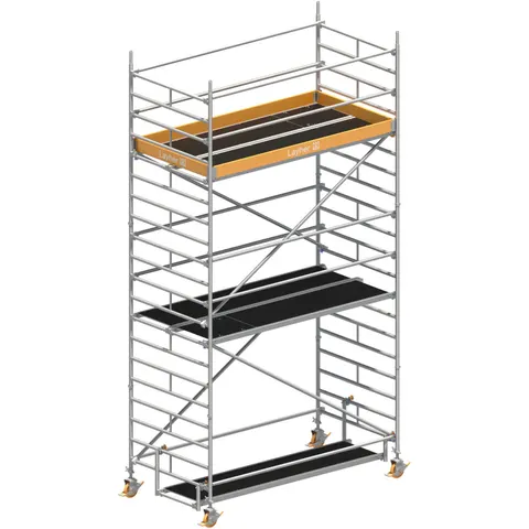 Layher Rollgerüst Uni Breit P2 6,20m AH – Bild 1