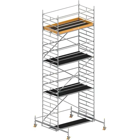 Layher Rollgerüst Uni Breit P2 8,38m AH – Bild 1