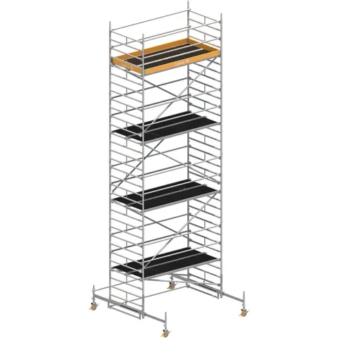 Layher Rollgerüst Uni Breit P2 9,38m AH – Bild 1
