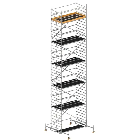 Layher Rollgerüst Uni Breit P2 12,38m AH – Bild 1
