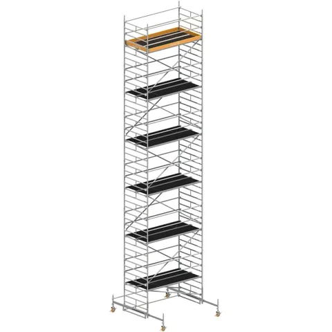Layher Rollgerüst Uni Breit P2 13,38m AH – Bild 1