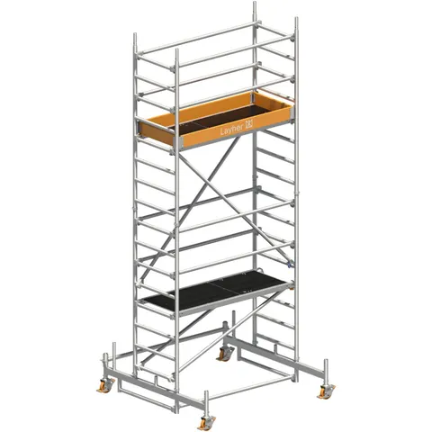 Layher Rollgerüst Uni Leicht P2 5,26m AH – Bild 1