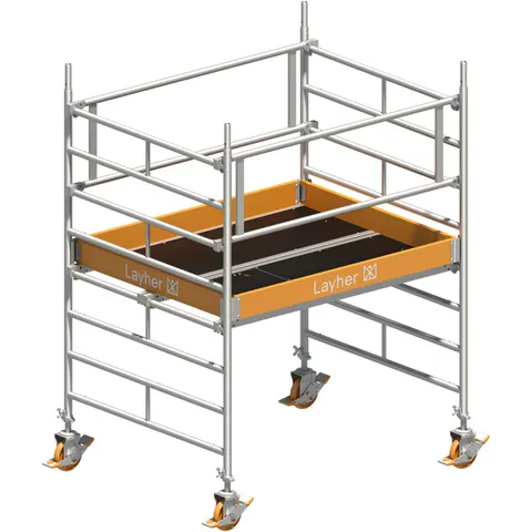 Layher Rollgerüst Uni Kompakt P2 3,20m AH – Bild 1