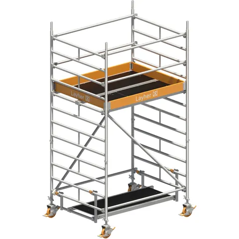 Layher Rollgerüst Uni Kompakt P2 4,20m AH – Bild 1