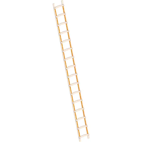 Layher 1046 Holzdachdeckerleiter 16 Sprossen – Bild 1