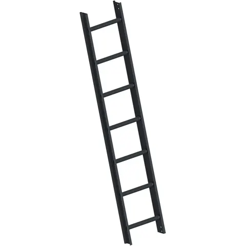 Layher 1051 Dachleiter anthrazitgrau 7 Sprossen – Bild 1