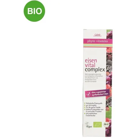 Eisen Vital Complex Bio Flüssigkeit zum Einnehmen – Bild 1