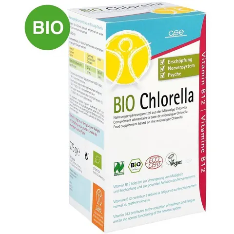 Bio Chlorella 500 mg Bio Naturland Tabletten – Bild 1