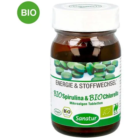 Biospirulina & Biochlorella 2in1 Tabletten – Bild 1