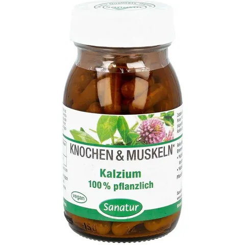 Kalzium 100% pflanzlich Kapseln – Bild 1