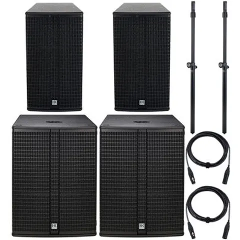 HK Audio LINEAR SUB 1800 A Negro – imagen 1