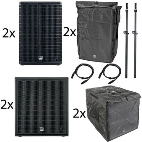 HK Audio Linear 5 MKII 115 Sub A Schwarz – Bild 1