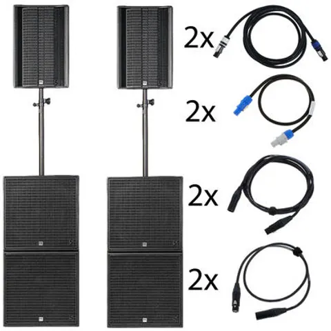 HK Audio L5 MK2 High Power System Schwarz – Bild 1