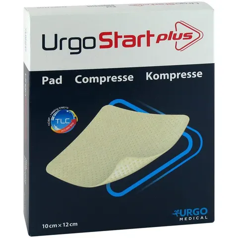 Urgostart Plus Kompresse 10x12 cm – Bild 1
