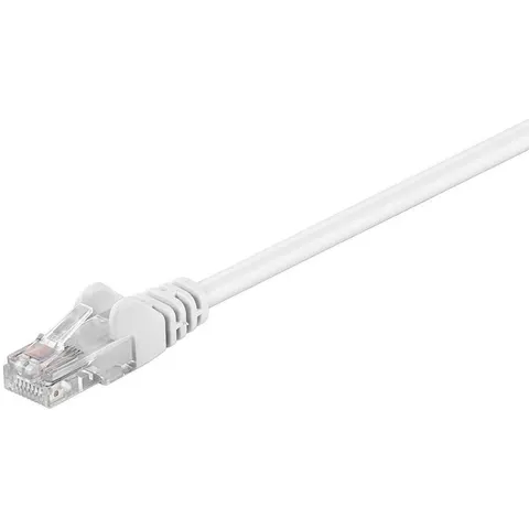 Wentronic CAT5E Netwerkkabel - RJ45 - Wit - 30 m – afbeelding 1