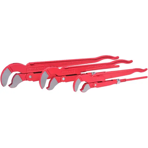 KS Tools Eckrohrzangen-Satz, 3-tlg – Bild 1