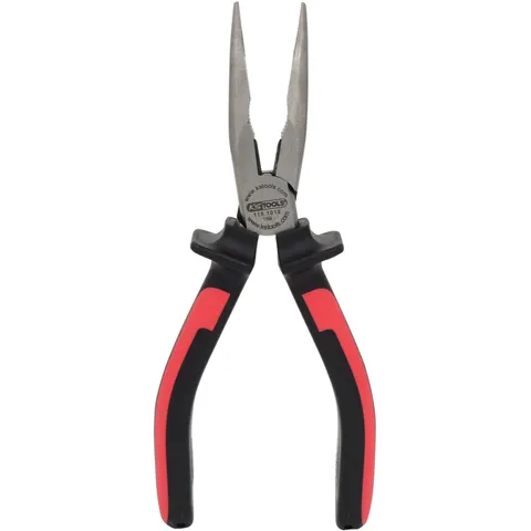 KS Tools ERGOTORQUE Flachrundzange, gebogen, 210 mm – Bild 1