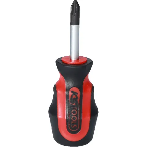 KS Tools ERGOTORQUEplus Schraubendreher, kurz, PH2 – Bild 1