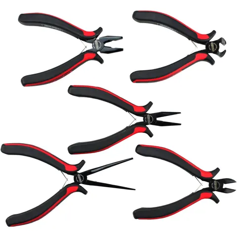 KS Tools 500.7020 Zangen-Set 5teilig – Bild 1