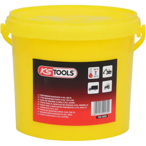 KS Tools Reifenmontagepaste 5 kg, gelb – Bild 1