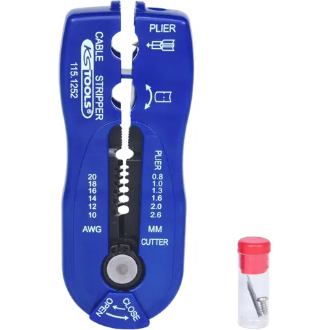 KS Tools Multifunktions-Abisolierwerkzeug, 0,8-2,6 mm – Bild 1