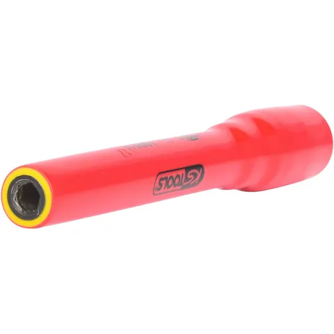 KS Tools 3/8 Bithalter mit Schutzisolierung, 125 mm – Bild 1