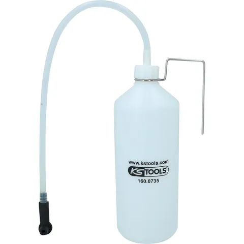 KS Tools Bremsflüssigkeits-Auffangflasche, 1 Liter – Bild 1