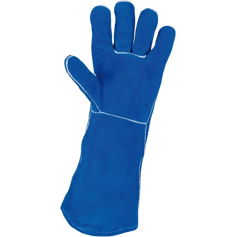 KS Tools Schweißer-Lederhandschuhe lang, 10 – Bild 1