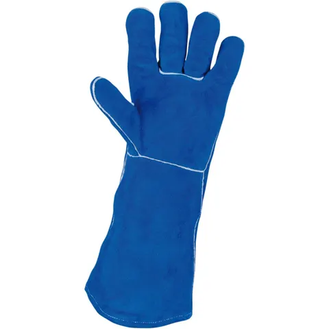 KS Tools Schweißer-Lederhandschuhe lang, 11 – Bild 1