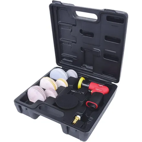 KS Tools Kit de mini-ponceuse excentrique, 63 pcs (515.5110) – image 1