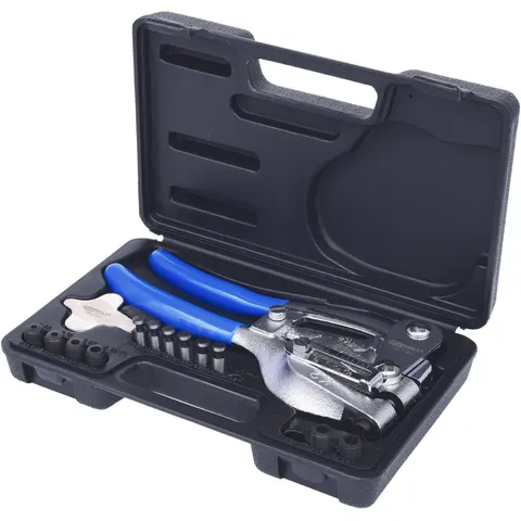 KS Tools Lochzangen-Satz, 16-tlg – Bild 1