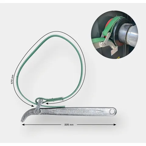 Brilliant Tools Gurtrohrzange – Bild 1