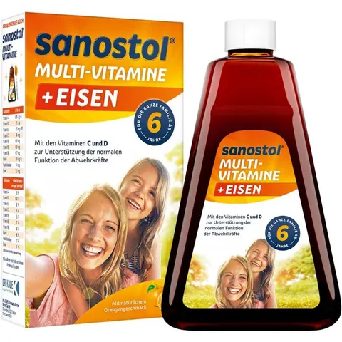 Sanostol plus Eisen Saft – 02471005 – Bild 1