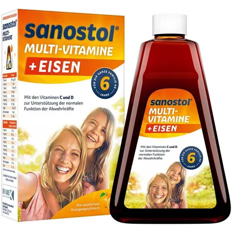 Sanostol plus Eisen Saft – 02171846 – Bild 1