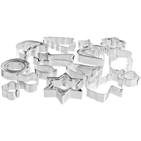 Zenker Ausstecher-Set, 25-teilig – silber – Bild 1