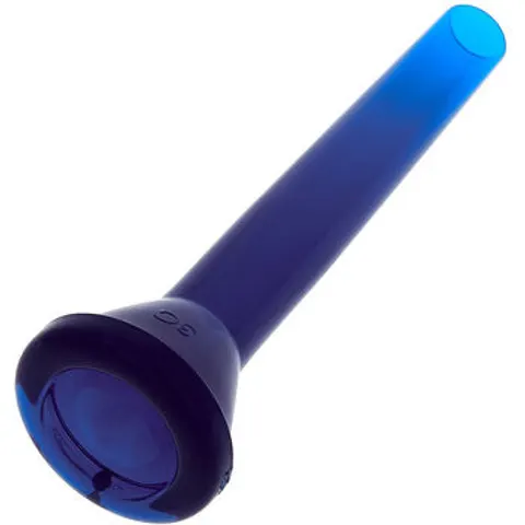 pBone music pTrumpet mouthpiece blue 3C Bleu – image 1