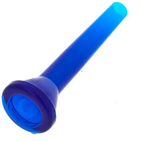 pBone music pTrumpet mouthpiece blue 5C Bleu – image 1