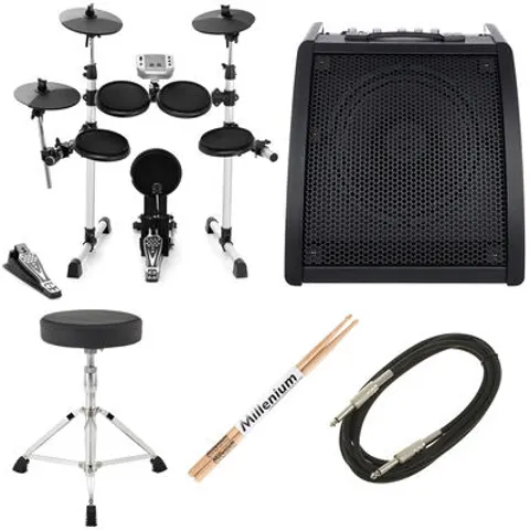 Millenium MPS-150 E-Drum Monitor Bundle Noir – image 1