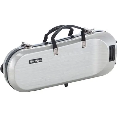 Thomann Fibertech Trumpet Silver Argent – image 1