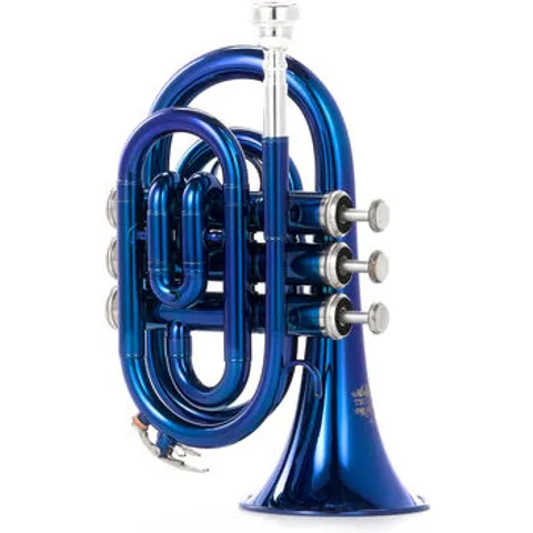 Thomann TR 5 Blue Bb-Pocket Trumpet – image 1
