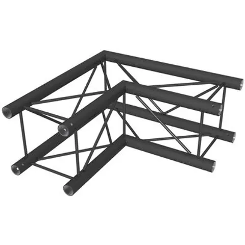 Stageworx DT24B-C21 Deco Truss Corner Negro – imagen 1