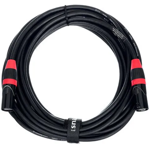 pro snake CAT6E CC Cable 10.0m red Schwarz – Bild 1