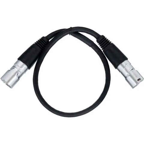 pro snake CAT6A IP65 PUR Cable 0.5m noir – image 1