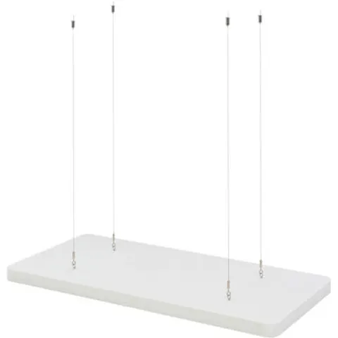 t.akustik PET Ceiling Absorber 120 WH Blanco – imagen 1