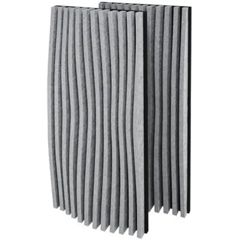 t.akustik PET Parametric Absorber 120 SG Black backing board – immagine 1