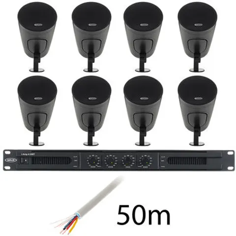 Sirus I-Amp Drop 8W Ceiling Bundle M Weiß – Bild 1