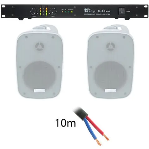 Sirus Reflect 5 Amp Set white Weiß – Bild 1